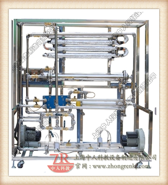 列管换热器给热系数测定尝试装配(气-气)