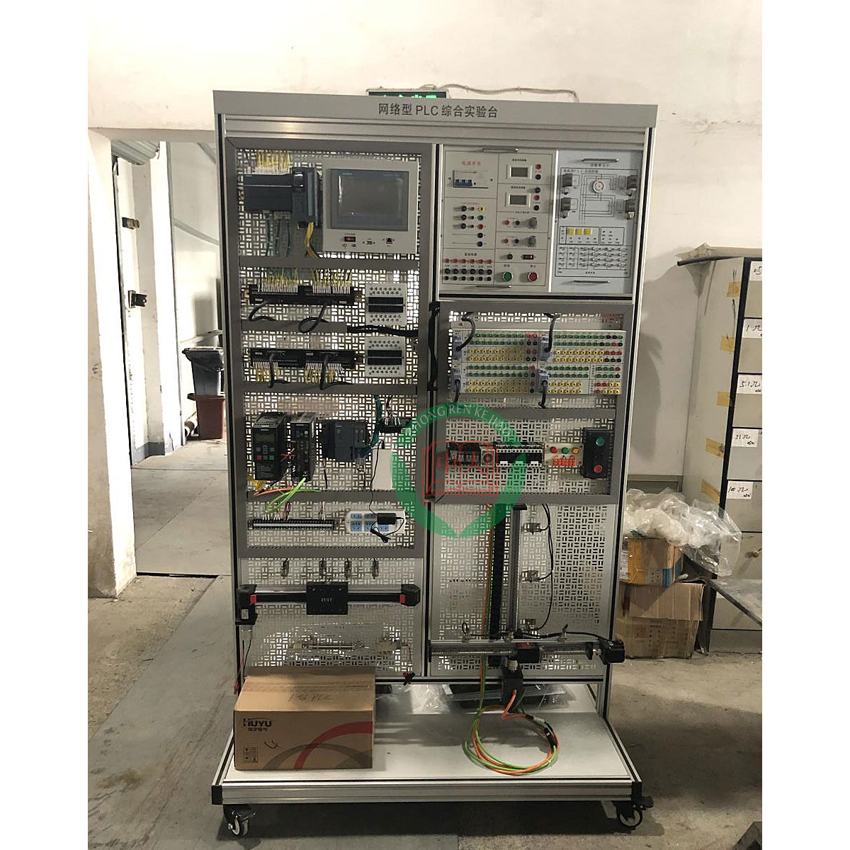 产业数字化收集PLC综合尝试平台,智能制作PLC高等操纵尝试拆卸