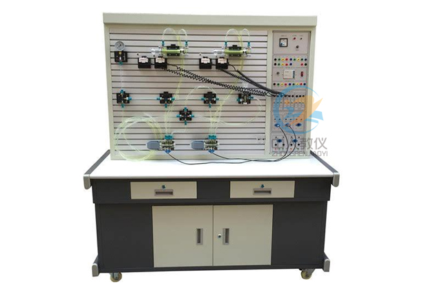 通明液压与气动实训装配,plc节制通明液压与气动尝试台