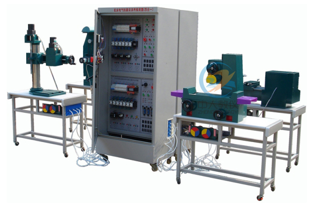 智能型四合一机床电气手艺实训查核装配,机床电气培训操纵台