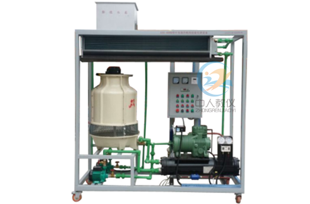 制冷机组手艺实训装配,半封锁式压液机组尝试台