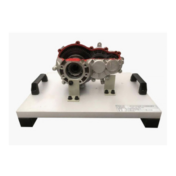 纯电动车变速器与差速器剖解实训台(图1) 纯电动车变速器与差速器剖解尝试台,汽车综合底盘尝试台