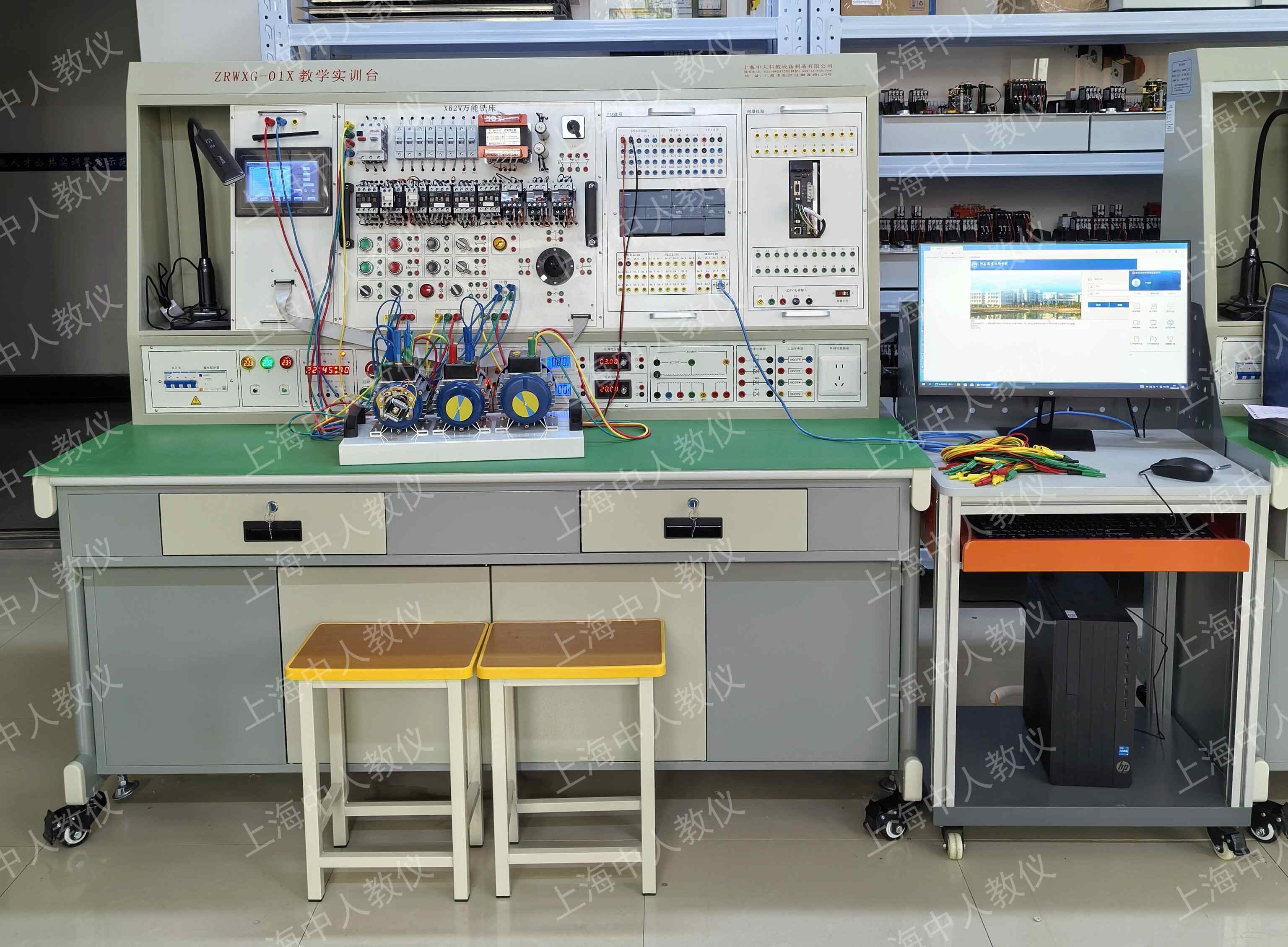 河南职业手艺学院电机类实训室(图1) 河南职业手艺学院电机类实训室(图1)