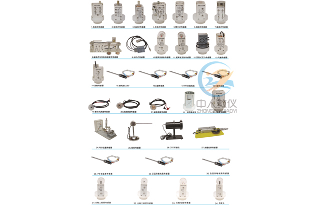 检测与转换(传感器)手艺实训装配,传感器尝试台图 2